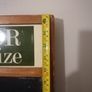 Very Rare Major Advertising Wall Chalk Board Image 3