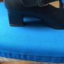 Clark's ladies stylish navy shoes size 37 Image 3
