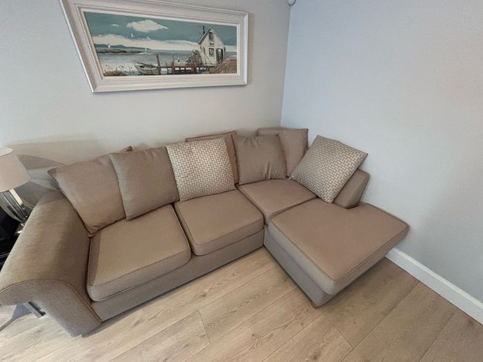L-shaped sofa