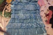 Pleated Frilly Fancy dress