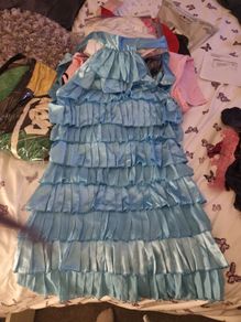 Pleated Frilly Fancy dress