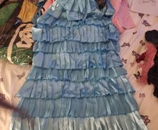 Pleated Frilly Fancy dress