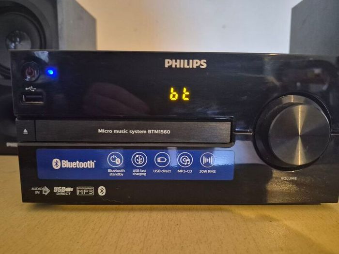 Mini CD Player and Bluetooth.  Micro Music System