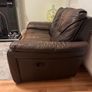 Leather reclining sofa set Image 2