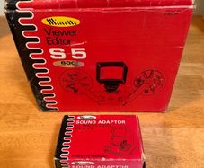 Minette S-5. Viewer Editor. and Minette Sound Adaptor. S-4/S-5. Both in Original Boxes.