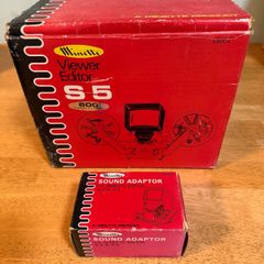 Minette S-5. Viewer Editor. and Minette Sound Adaptor. S-4/S-5. Both in Original Boxes.