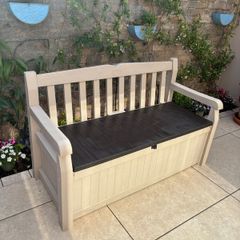 Garden Storage Bench