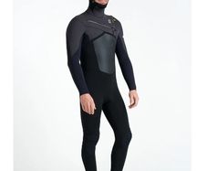 C-Skins NuWave ReWired 6:5 Mens Chest Zip Hooded Steamer Winter Wetsuit 2026