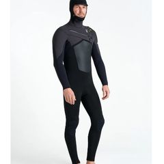 C-Skins NuWave ReWired 6:5 Mens Chest Zip Hooded Steamer Winter Wetsuit 2026