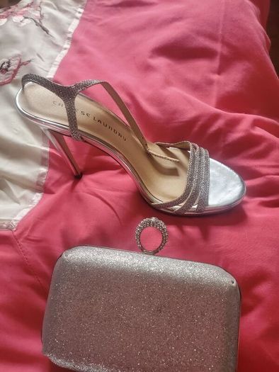High silver sandle