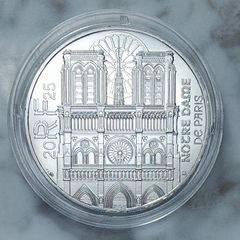 France 10 Euro Silver (.333) Uncirculated Coin 2025 - Notre-Dame de Paris