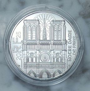 France 10 Euro Silver (.333) Uncirculated Coin 2025 - Notre-Dame de Paris