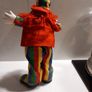 ceramic figure clown dancing clown vintage figurine statues colourful Image 3