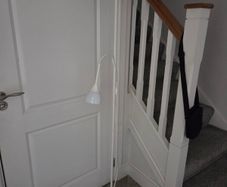 IKEA NOT Floor Uplighter with Reading Lamp