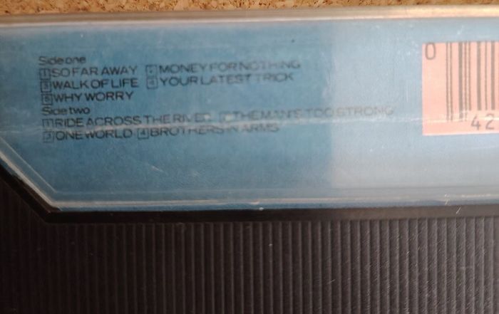 Vintage Dire Straits Cassettes x 5