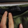 Olive Green Satin Midi Skirt PIXIEGIRL Size UK 6 / EUR 34 Image 3