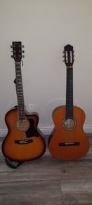 2 guitars plus accessories
