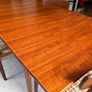 Mid century teak extension dining table and chairs vintage retro Image 5