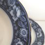DISH & PLATE - Flow Blue - c.pre 1861 Image 2