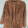 zara real suede jacket blazer Image 4