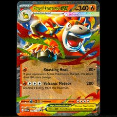Mega Camerupt EX 022/132 Half Art Double Rare Holo Mega Evolution Base Set Pokemon Card