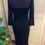 L K Bennett Stunning Elegant Black Dress - Size 10' Image 4