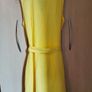 BNWT - Yellow linen dress UK 10 Image 2