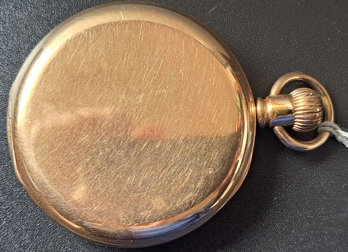 Record Watch Co "Roirol" - 14kt Gold Filled Hunter Case -1950s