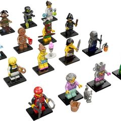 Lego CMF Series 11 Complete Series of 16 Complete Minifigure Sets 71002-2 Collectible Minifigures