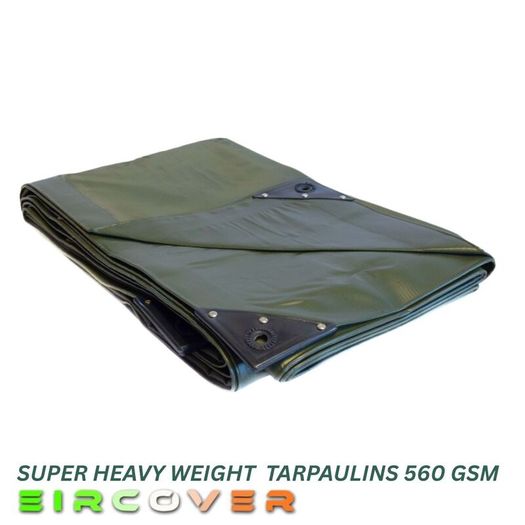 Heavyweight Tarpaulin cover 2m x 2.5m 350gsm