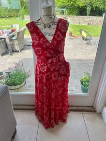 Jenny D Red Dress