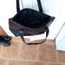 Firenzo Castelli Black Leather Bag Image 5