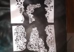 Die Cutting Flower Card Edge Decoration Mix