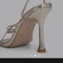 KG Kurt Geiger gold sydney strap high heels Image 3