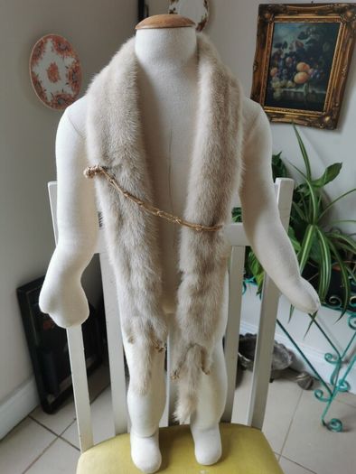 A Pair of Mink Fur Stoles in good condition