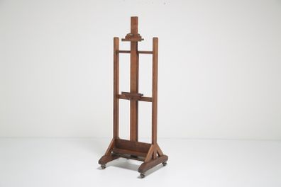 Late Victorian Freestanding Gallery Easel, 20th Century