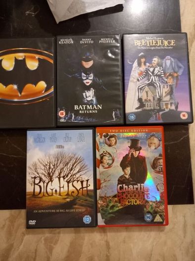 Tim Burton Dvd Collection