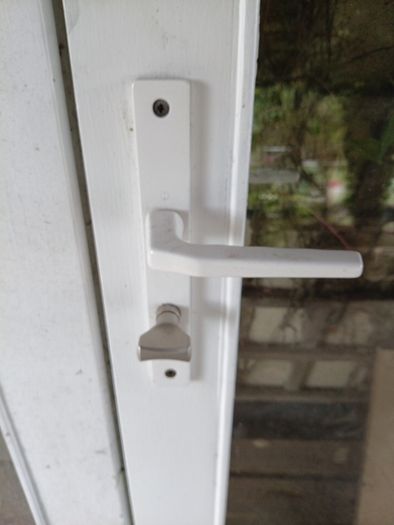 teak patio doors