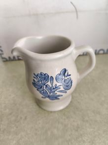 Pfaltzgraff Gray/ Blue Vintage Yorktowne Pattern Creamer/Pitcher