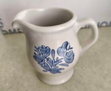 Pfaltzgraff Gray/ Blue Vintage Yorktowne Pattern Creamer/Pitcher