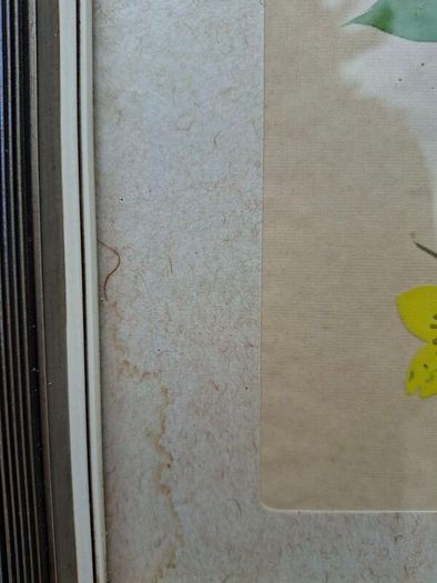 Vintage East Asian Silk Hand painting