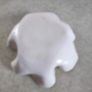 scalloped small white fine bone china trinket dish 10.5 wide Image 2