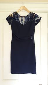 Navy Lipsy Dress Size 14