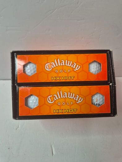Callaway Golf HX Hot Balls Brand New Dozen (12 Pack, Unused)