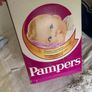 Vintage 1980's Pampers Box Image 2