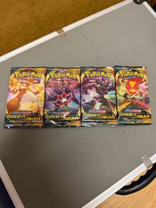 Pokemon Darkness Ablaze Booster Pack Artset