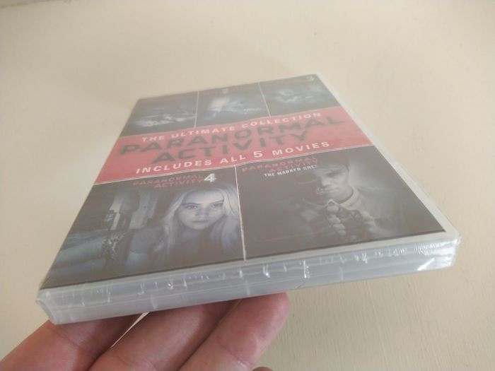 Brand New Paranormal Activity 1-5 Dvd Boxset