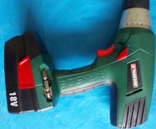 Parkside 18V Cordless Drill with charger and Bit, in excellent condition