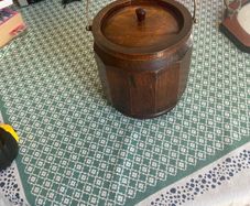antique biscuit barrel