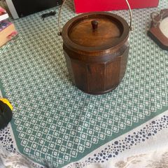 antique biscuit barrel